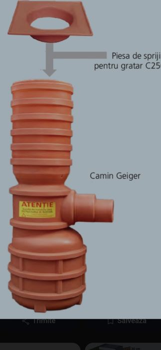 Camin gaiger pentru ape pluviale