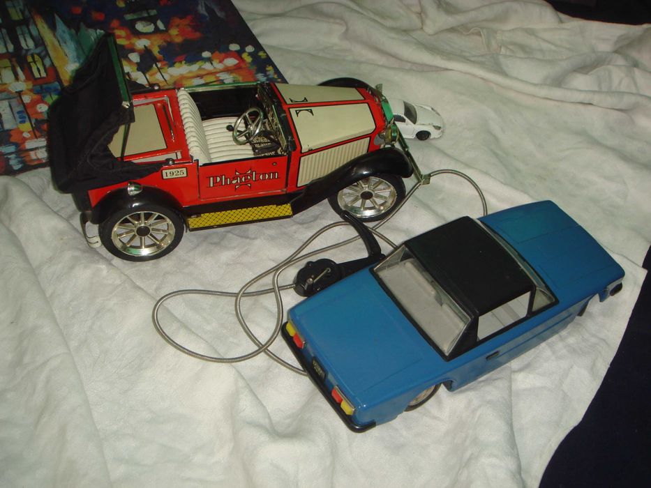 Большая Игрушка Машинка Форд Ford Фаэтон сделано в СССР 1970-е