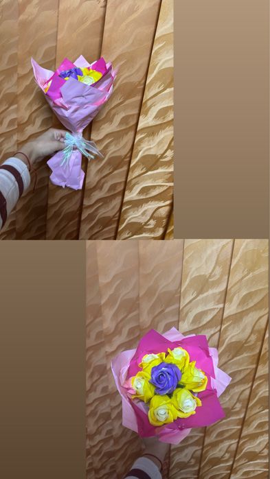 Buchete trandafiri de săpun