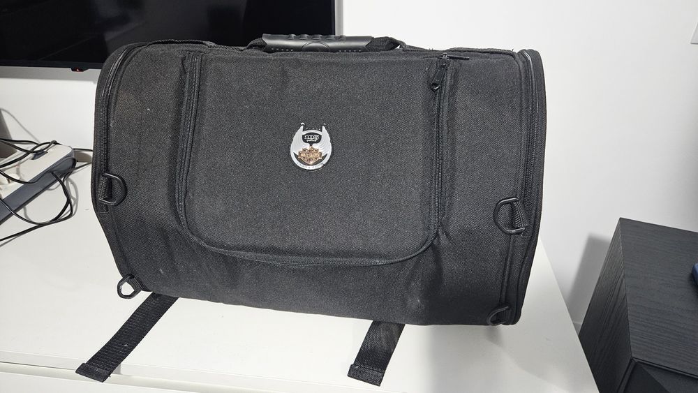 Geanta motocicleta,cobur,aniversara Harley Davidson
