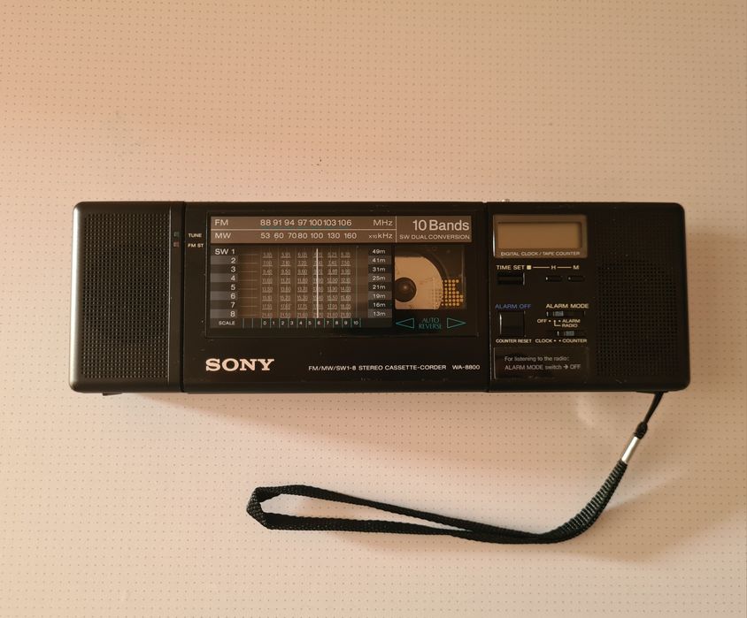 Sony WA-8800 Radio Casetofon Portabil Mini Boombox Walkman ICF Rar