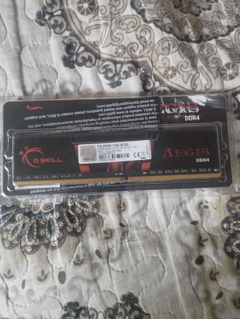 G.SKILL AEGIS DDR4 8 GB 2666 mhz