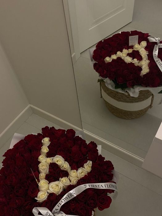 Букет цветов 101 роза