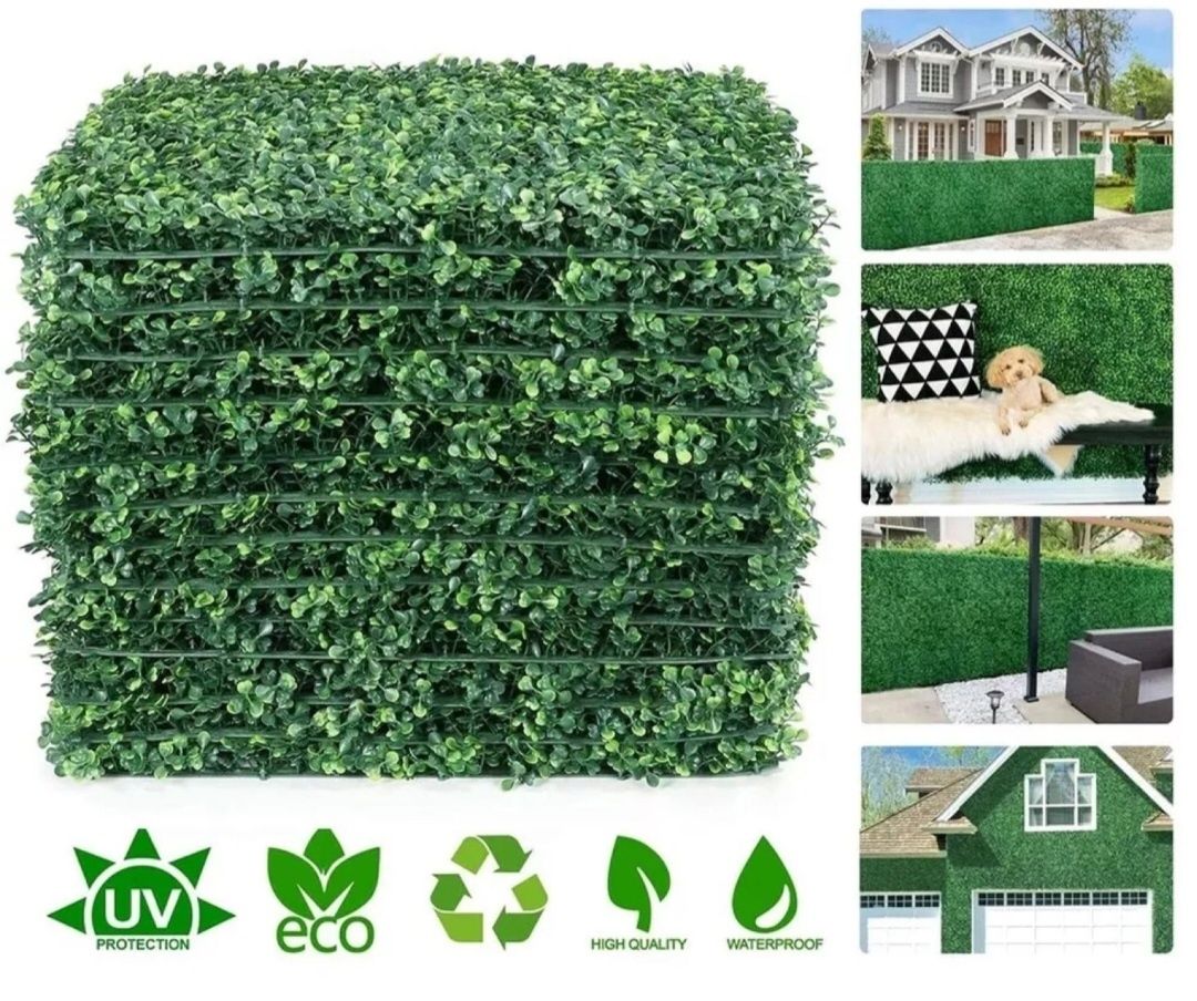 Panou buxus covor merisor artificial decoratiune gradina PROMOTIE