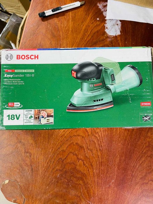Slefuitor Bosch EasySander 18V-8 fara acumulatori si incarcator