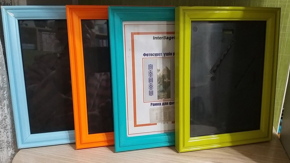 Фоторамка цветные
