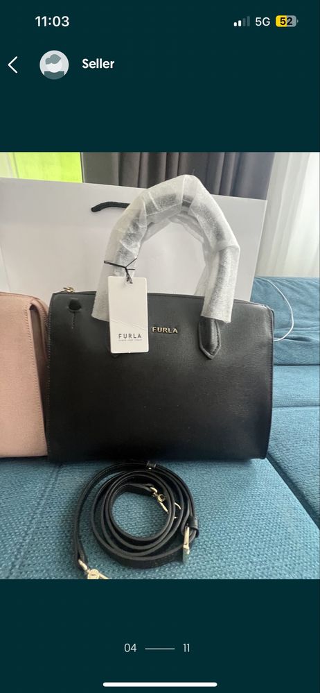 Furla PIN crossbody Bag.100% оригинал,с етикети и подаръчена торбичка