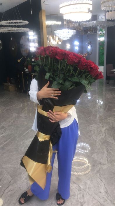 Голландские розы, метровые розы