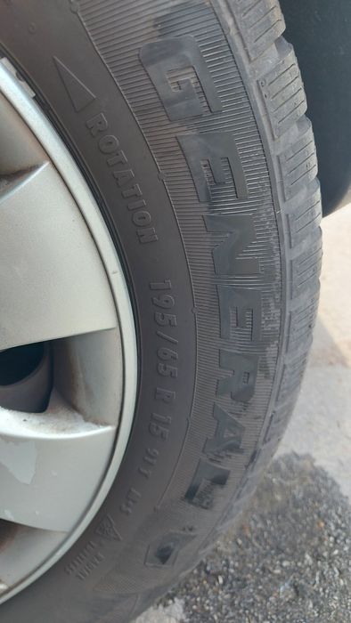 4 бр. Зимни гуми +джанти +тасове Комплект!! 5×112/ 15 цола VW Golf