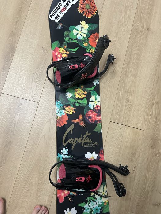 Placa snowboard all mountain capita birds of a feather 148