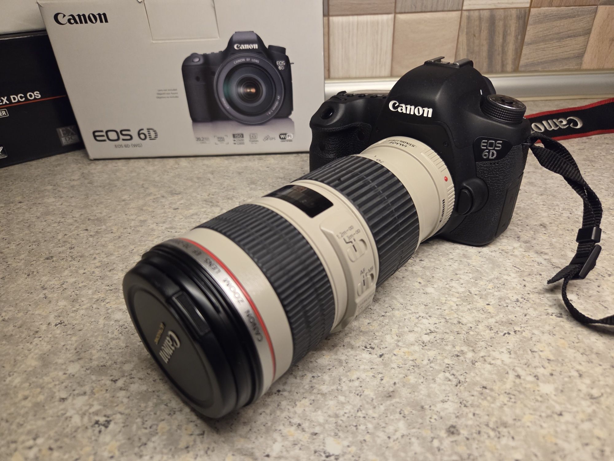 Canon EOS 6D с оптикой 70-200мм