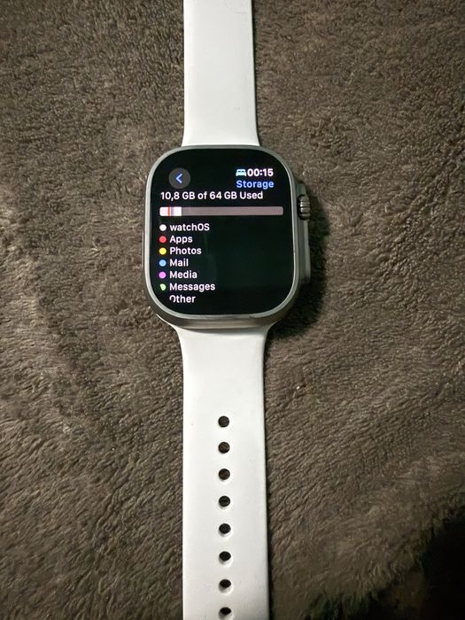 Apple watch ultra 2 GPS+Cellular baterie 100%