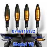 Semnalizari-Semnalizare Dinamica LED-Scuter Moto Atv Motocicleta-Y8