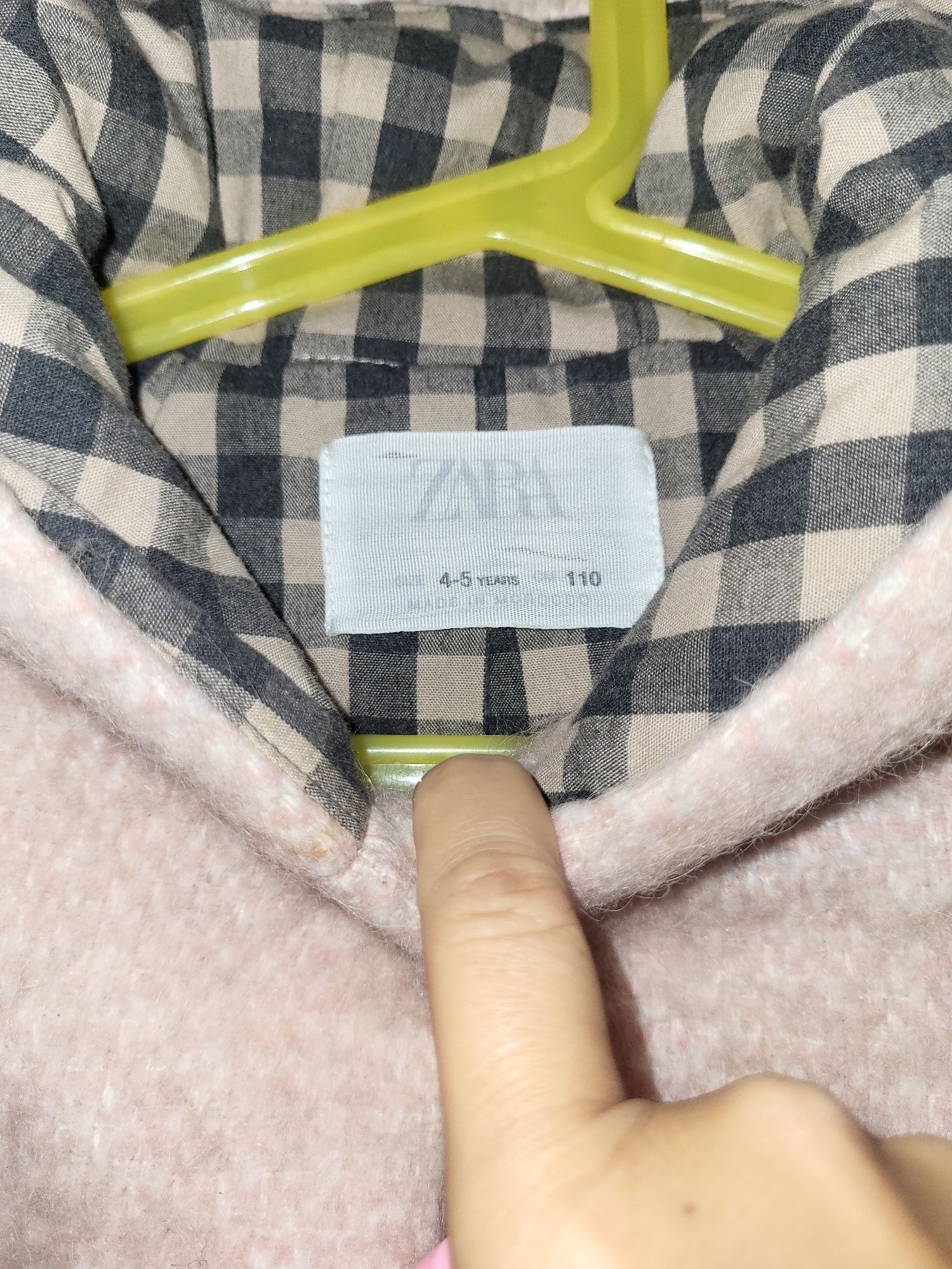 Palton Zara măsura 110