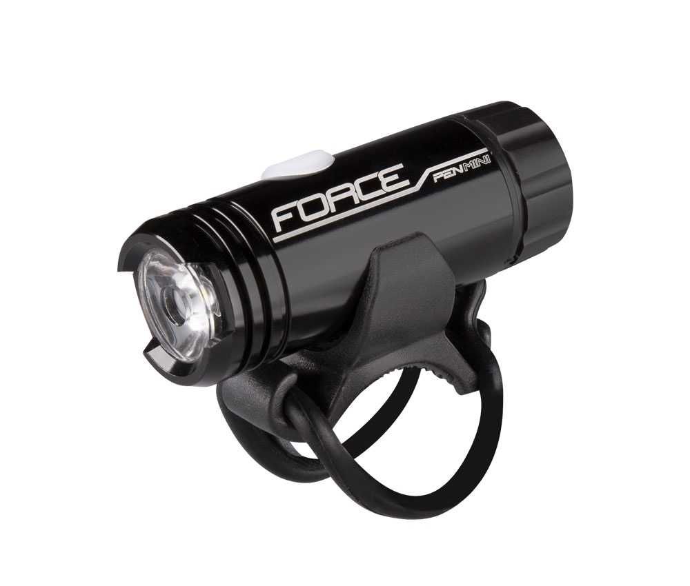Предна LED светлина за велосипед фар PEN MINI 150LM USB, черна