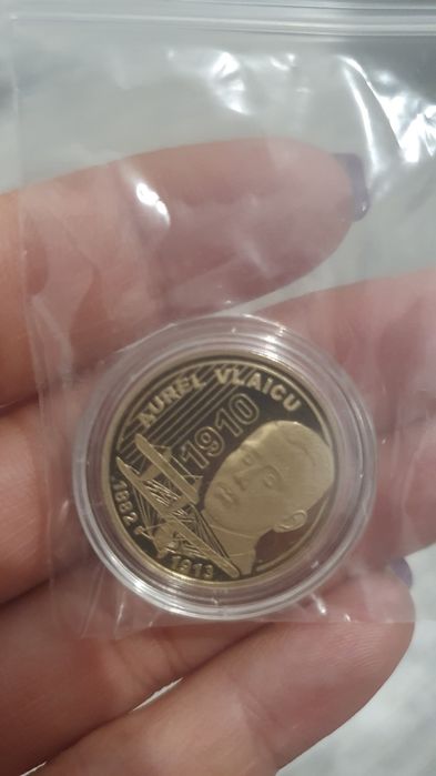 Aurel Vlaicu moneda