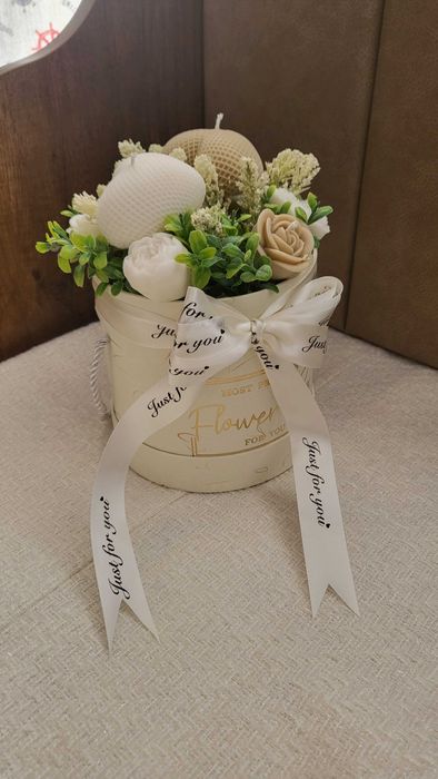 Ароматен букет от соеви свещи