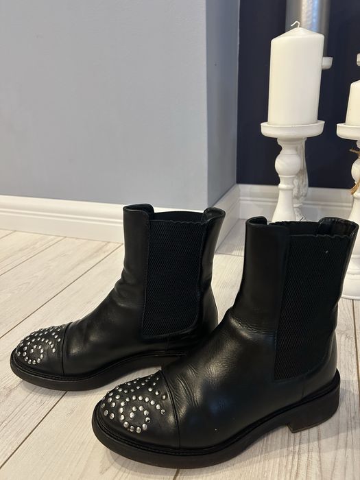 Ghete tinte argintii Musette