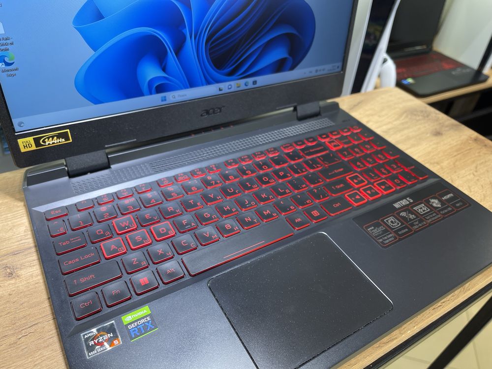 Игровой ноутбук Acer Nitro 5/AMD Ryzen 5 6600H/16GB/SSD512GB, 8086/А10