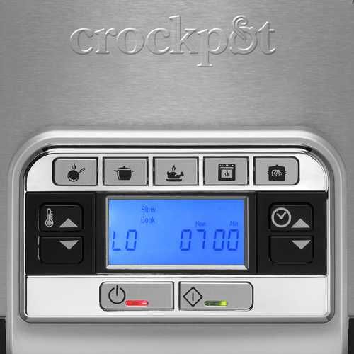 Multicooker CROCK-POT, 5.6L, Inox, functie slowcooker