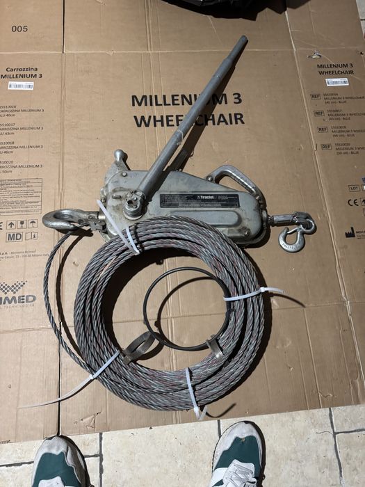 Tirfor 16 folosit 4 ori nu mai mult