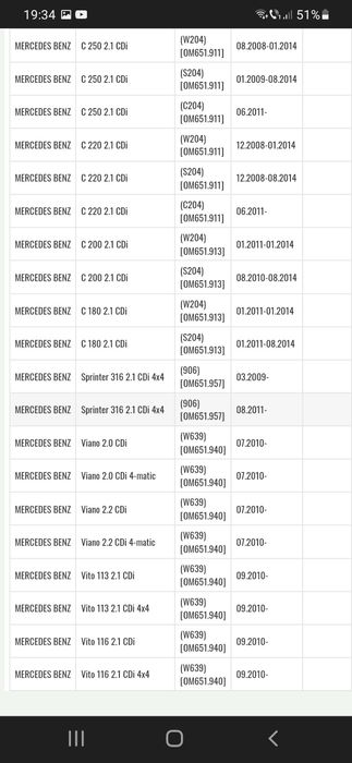 Electromotor Mercedes Sprinter euro 5  2.1cdi,  Vito, Viano, E class