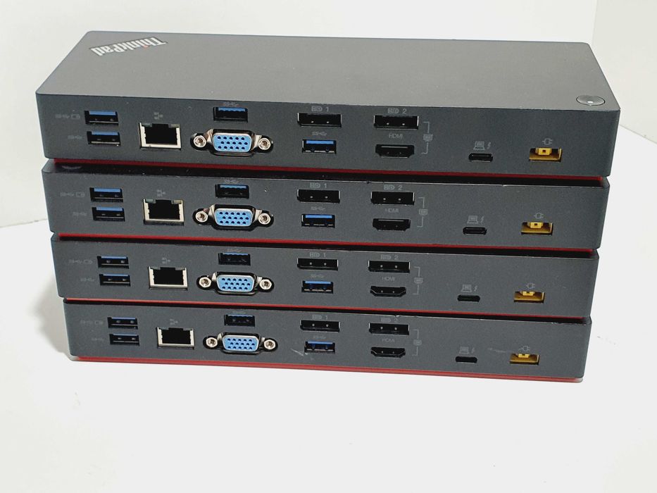 Dock Lenovo ThinkPad Thunderbolt 3, Dell WD19, HP USB-C Dock G4