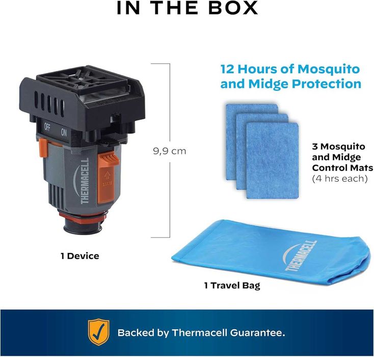 Dispozitiv Anti-Tantari ThermaCELL BackpackerMosquitoRepeller,sigilat