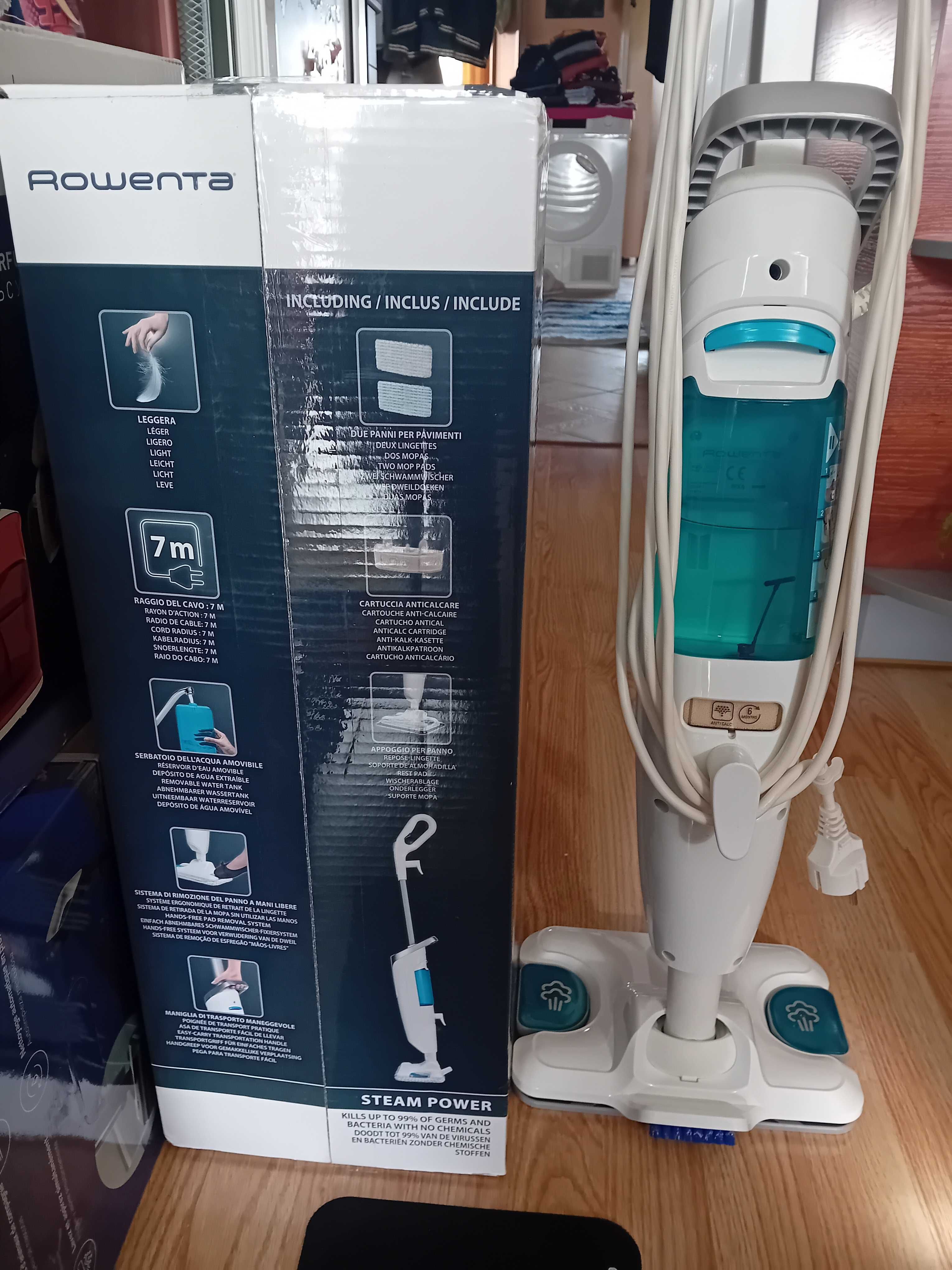 Парочистачка ROWENTA Steam Power+подарък 2бр филтри