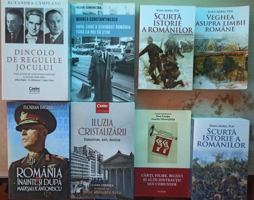 Carti de istorie despre istoria romanilor, comunism romanesc, razboaie