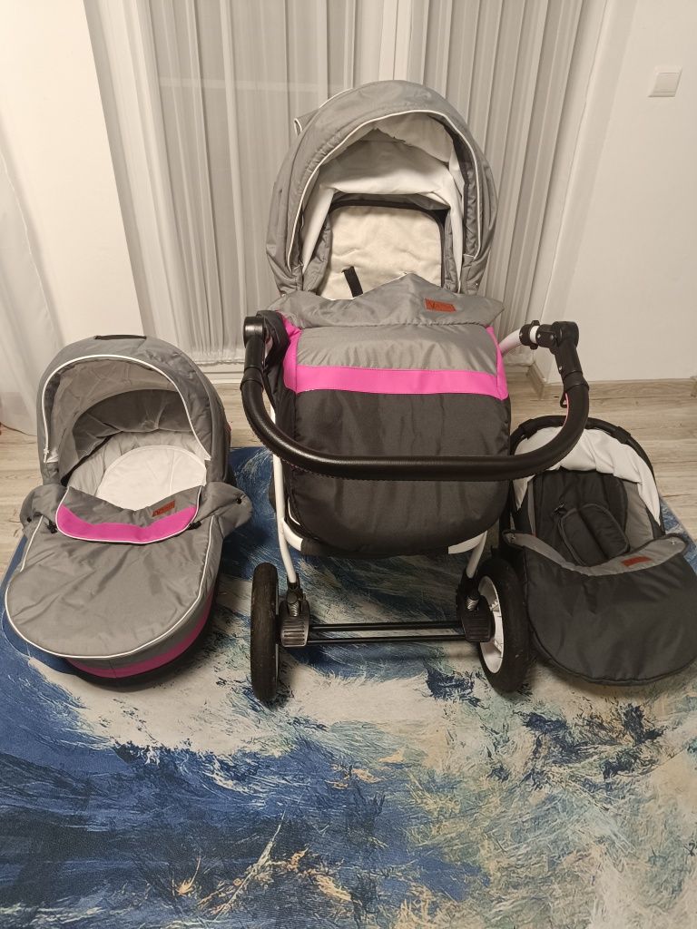 Cărucior copii 3 in 1