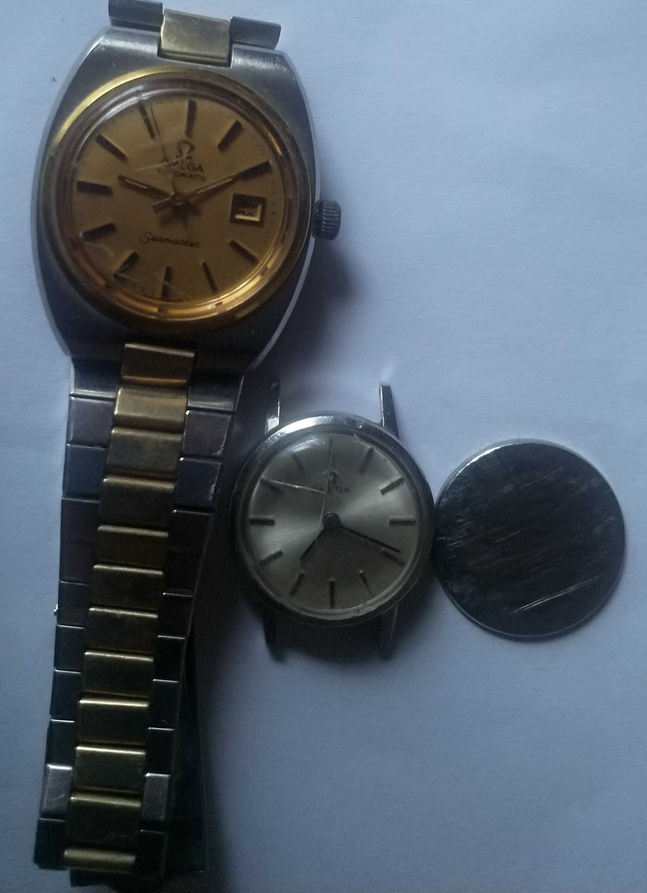 Omega de damă originale, unul mecanic și unul automatic