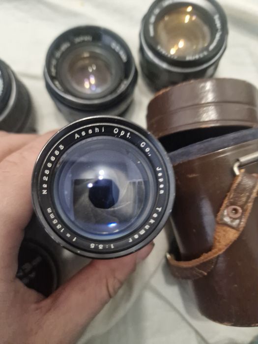 obiective asahi pentax takumar montura m42 si smc