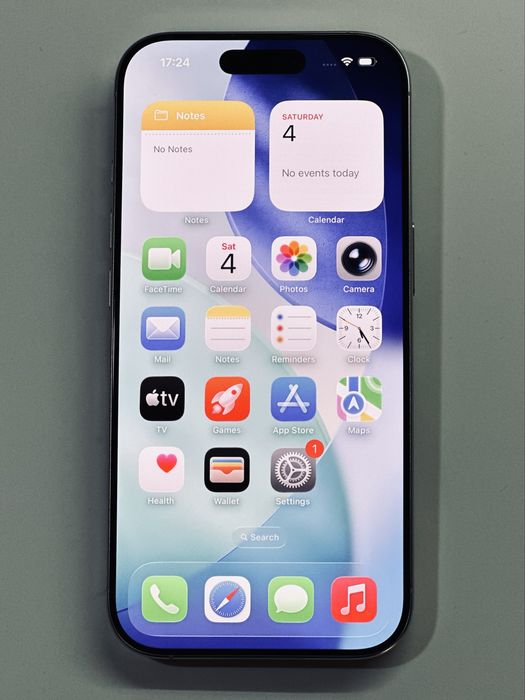 iPhone 16 Pro бял 92% battery