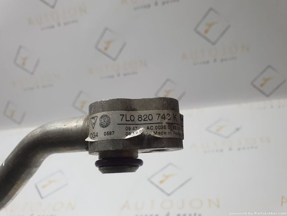 Conducta AC VOLKSWAGEN TOUAREG (7LA, 7L6, 7L7) [ 2002 - 2013 ] R5 TDI (BAC, BPE) 128KW|174HP OEM 7L0820743K / 7L0 820 743 K