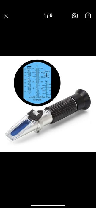 Рефрактометър тестер за антифриз, течности на акумулатор и чистачки