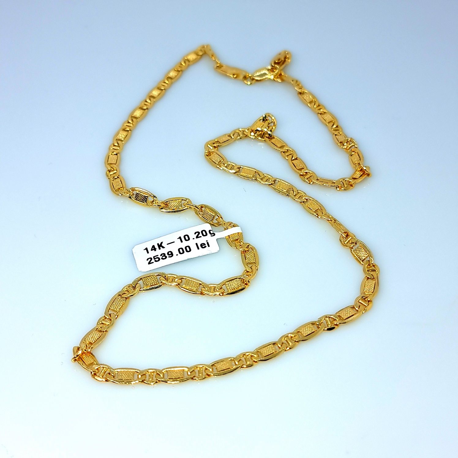 Bijuteria Royal lanț din aur 14k 10.20 gr