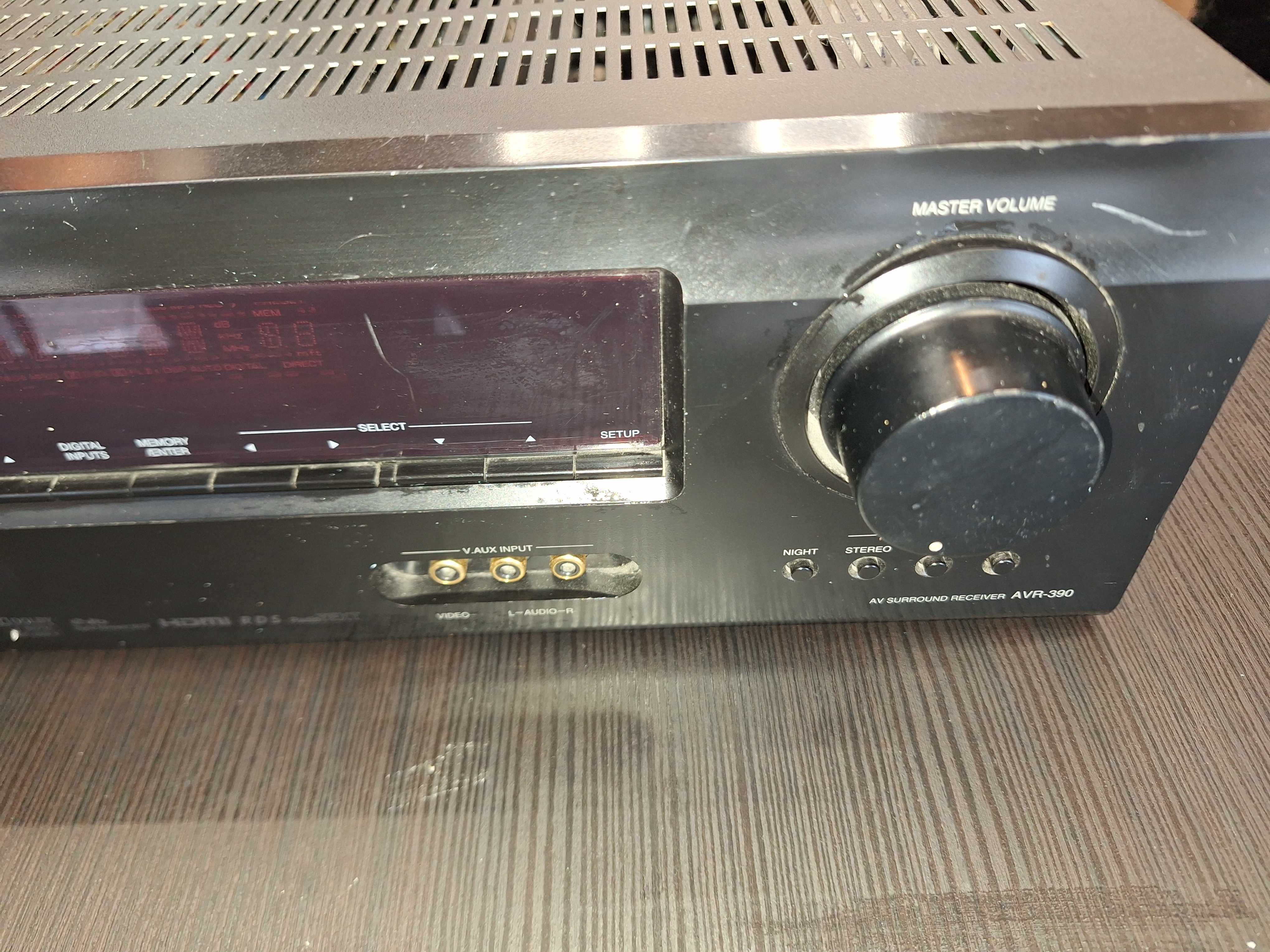 Усилвател Denon AVR 390 HDMI, оптика