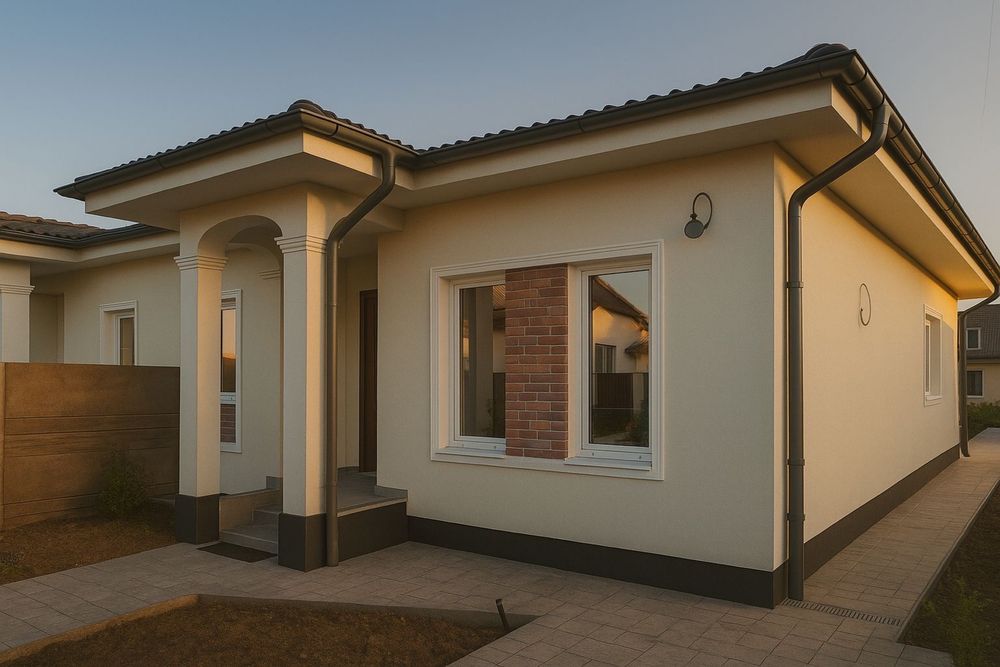Duplex Mosnita 3 camere, 2 bai cu toate utilitatile - Noul Lidl