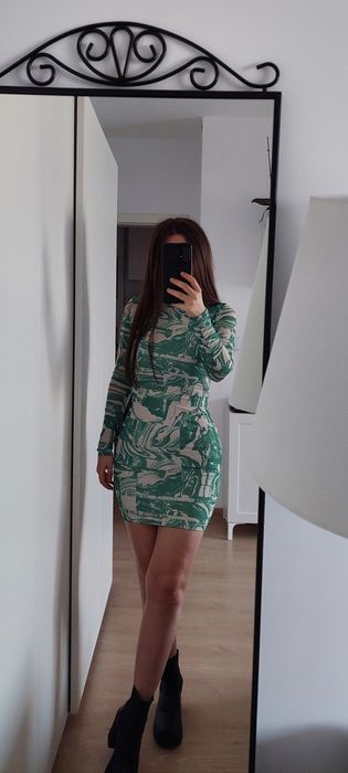 Rochie verde marimea S
