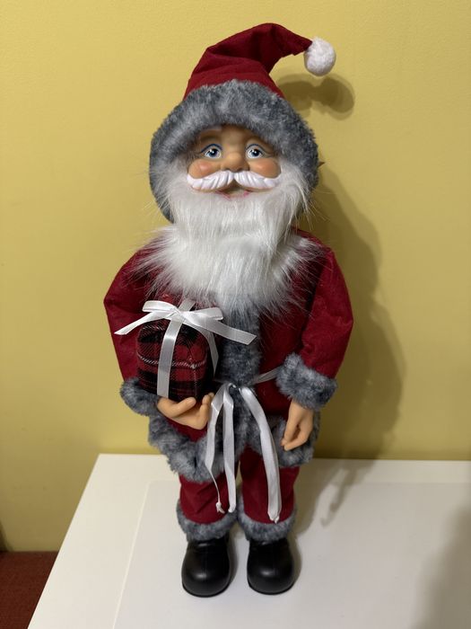 Figurina noua Mos Craciun Carrefour, 80 cm