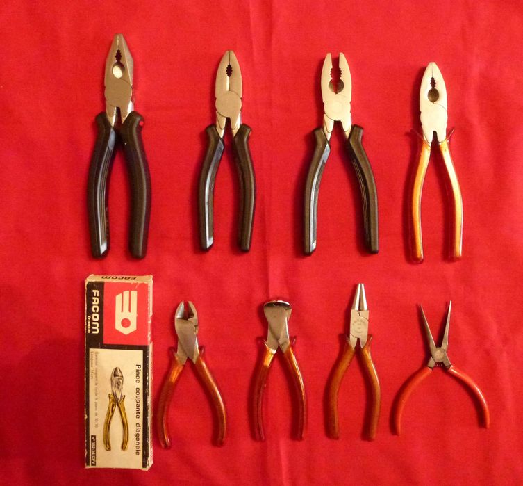 Изключителни NOS New-Old-Stock колекция Facom Клещи от 1979-1980г.