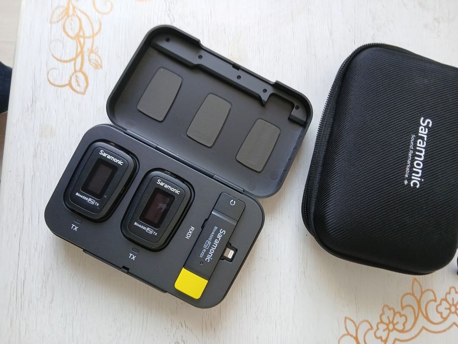 Saramonic Blink500 Pro B2 simsiz mikrofon (petlichka) 

Holati: A’lo