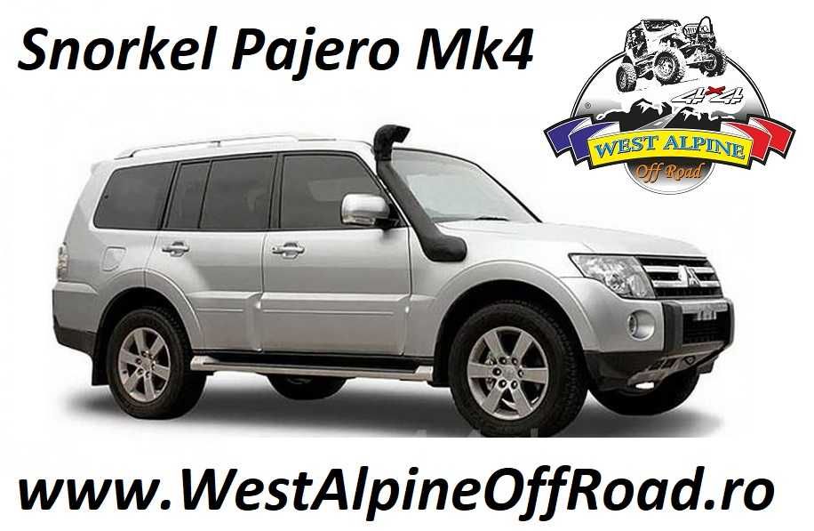 Snorkel Mitsubishi Pajero MK4 V80 - FABRICAT DIN LLDPE - OFF ROAD