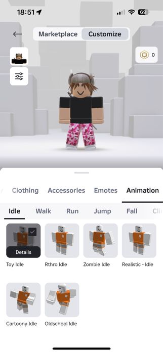 Аккаунт в игре Roblox