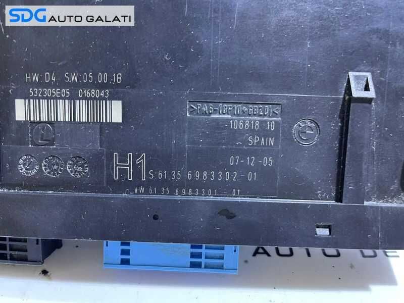Unitate Modul Calculator Confort Comfort BMW Seria 3 E90 E91 2004 - 2010 Cod 6983302 6135698330201 6983301 6135698330101