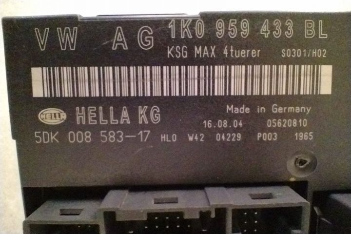 Modul Confort Hella 1K0959433C Seat Leon a 2-a generatie 1P seria