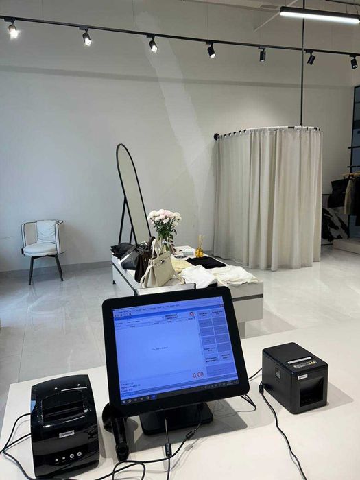 Сенсорный моноблок кассовый аппарат для программ учета POS-терминал