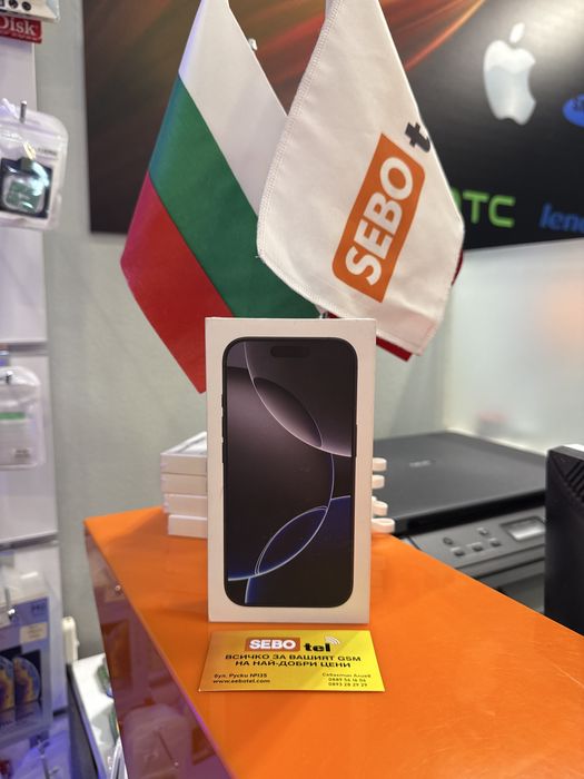 İphone 16 pro 256GB Black Titanium