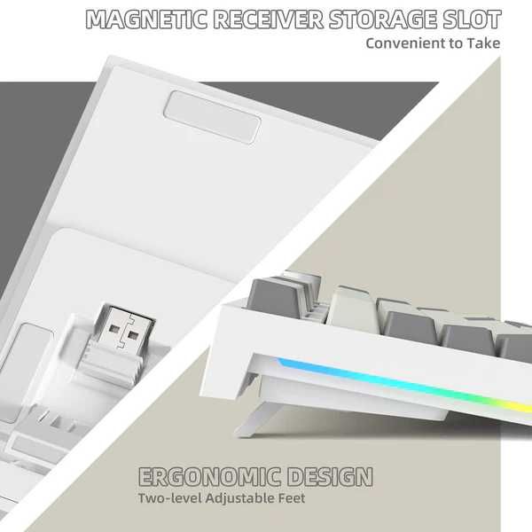 Attack Shark K86 Wireless Mechanical Беспр/ механическая клавиатура ++